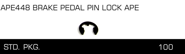 APE448 BRAKE PEDAL PIN LOCK APE